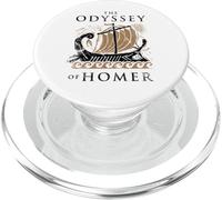 Iliad Odyssey Homer Ancient Greek History Book Odyssey PopSockets PopGrip for MagSafe