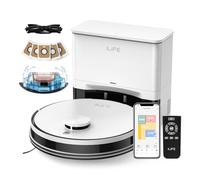 ILIFE A30 Pro Robot Vacuum and Mop Combo, Self Emptying Station for 60 Days, LiDAR Navigation, Home Mapping, No-Go Zones, App/Alexa/Remote Control, for Hard Floors, Carpet