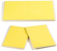 ilikable Rebreakable Boards Martial Arts Taekwondo Karate MMA Training ABS+EVA Foam Breaking Board-Yellow