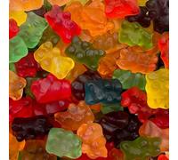 iLike! Classic Real Fruit Juice Gummy Bears Candy, 2 Pound Bag