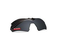 iLikeo PRO+ Polycarbonate Replacement Lenses for Oakley Radar Plate OO9495D Sunglasses, Pro+ Pitch Black - Polarized, For Radar Plate OO9495D Frame