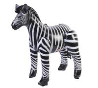 ILILEISURELY Giant Inflatable Zebra Balloon,6ft Realistic Safari Jungle Animal Figure Toy for Birthday Baby Shower Wedding Party Decorations Wildlife Photo Prop