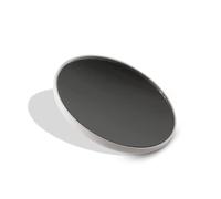 Ilios Lighting 10x Magnification Compact Mirror - Distortion-Free, Magnetic Design, 3.6" Round, Under 1/2" Thick, Perfect for Travel, Purse & Everyday Detail Work