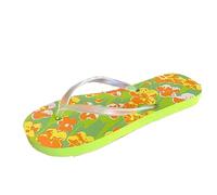 Ilisaroad Women's Floral Flip Flops Lightweight Beach Sandals