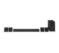 iLive Electronics 5.1 Home Theater System, 26" Bluetooth Sound Bar with 4 Wired Satellite Speakers and Subwoofer, IHTB142B