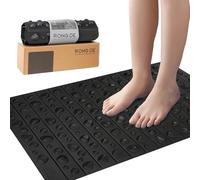 iLivin Anti Fatigue Foot Massage Mat, Foot Massager for Plantar Fasciitis Relief, Acupressure Reflexology for Pain and Circulation, Standing Desk Mat for Office Kitchen, Women Men Gifts, 70x42cm