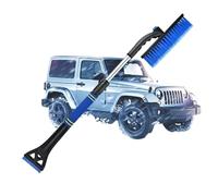 ILJXPOZB Snow Brush And Ice Scraper, Universal Car Snow Shovel With Extended Handle For Vehicle And Windshield Cleaning(Blue)