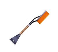 ILJXPOZB Snow Ice Scraper Snow Brush Shovel Removal Brush Car Vehicle For The Car Windshield Cleaning Scraping Tool Winter Tool(Orange)