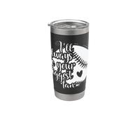 I'll Always be Your Biggest Fan Baseball Stainless Steel Insulated Tumbler
