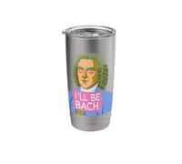 I'll be Bach Funny Classical Composer Design Stainless Steel Insulated Tumbler