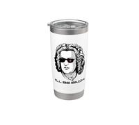 I'll be bach Funny Sebastian Bach with Glasses Klassic Stainless Steel Insulated Tumbler
