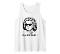 I'll be bach Funny Sebastian Bach with Glasses Klassic Tank Top