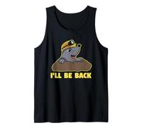 I'll be Back Mole Hill Garden Tank Top