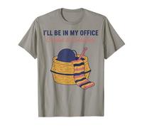 Ill Be in My Office Crochet and Contenlate Funny Crochet T-Shirt