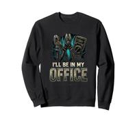 I'll Be In My Office Electrician Father Funny Men Dad Sweatshirt