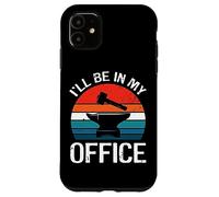 I'll Be In My Office Forging Blacksmith Blacksmithing Retro Case for iPhone 11