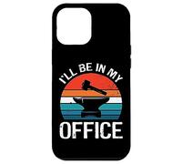 I'll Be In My Office Forging Blacksmith Blacksmithing Retro Case for iPhone 12 Pro Max
