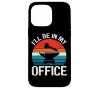 I'll Be In My Office Forging Blacksmith Blacksmithing Retro Case for iPhone 14 Pro Max