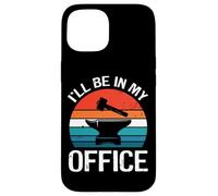 I'll Be In My Office Forging Blacksmith Blacksmithing Retro Case for iPhone 15