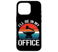 I'll Be In My Office Forging Blacksmith Blacksmithing Retro Case for iPhone 16 Pro
