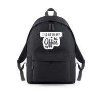 I'll Be In My Office Funny Backpack Rucksack 18L Bag - 42 x 31 x 21cm