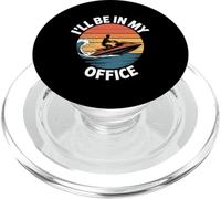 Ill Be In My Office Funny Jet Ski Sarcastic PopSockets PopGrip for MagSafe