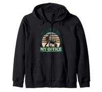 I'll Be In My Office Garden Life Gardening Zip Hoodie