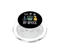 I'll Be In My Office - Micro Green Gardening Hobby PopSockets PopGrip for MagSafe
