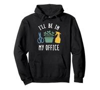 I'll Be In My Office - Micro Green Gardening Hobby Pullover Hoodie