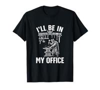 I'll BE in My Viking Blacksmith Funny Workshop T-Shirt