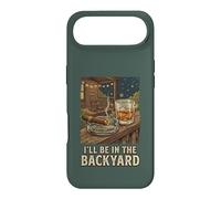 I'll Be in the Backyard Cigar Bourbon Dad Men Women 1 Case for iPhone Air