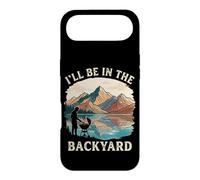 I'll Be In The Backyard Fathers Day Summer BBQ Grilling Case for iPhone Air