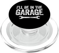 I'll Be In The Garage PopSockets PopGrip for MagSafe