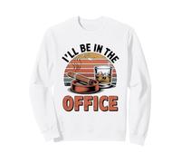 I'll Be in the Office Cigar T-Shirt - Bourbon Whiskey Dad Sweatshirt