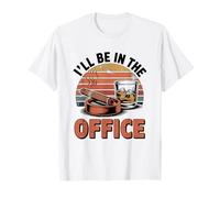 I'll Be in The Office Cigar T-Shirt - Bourbon Whiskey Dad T-Shirt