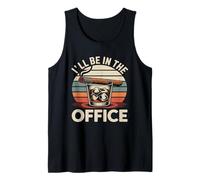 I'll Be in The Office Cigar T-Shirt - Bourbon Whiskey Dad Tank Top