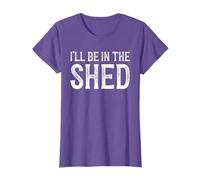 I'll Be In The Shed Funny Dad Father's Day T-Shirt