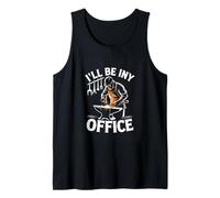 Ill Be Iny Office Blacksmith Forge Humor Tank Top