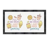 'I'll Be Okay. I Just Need Snacks' Pet Feeding Mat (PM00030134)