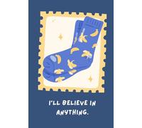 I'll Believe in Anything Journal: Heated Rivalry Inspired, Scott and Kip notebook, banana socks, 100 lined pages