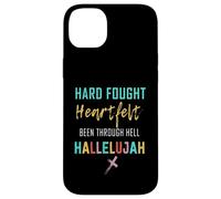 I'll Bring My Hard Fought Heartfelt Hallelujah Christian Case for iPhone 14 Plus