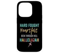 I'll Bring My Hard Fought Heartfelt Hallelujah Christian Case for iPhone 14 Pro