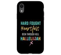 I'll Bring My Hard Fought Heartfelt Hallelujah Christian Case for iPhone XR