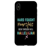 I'll Bring My Hard Fought Heartfelt Hallelujah Christian Case for iPhone XS Max