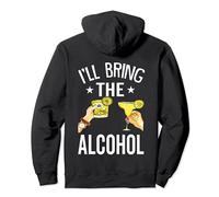 I'll Bring The Alcohol Drinking Bestie Margarita Gin Tonic Pullover Hoodie