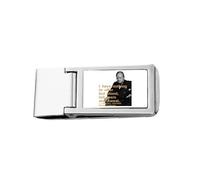 Ill British Prime Minister Motto Slim Money Clip Stainless Holder Pocket Wallet