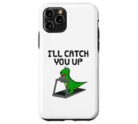 I'll Catch You Up, T-Rex Dinosaur Fitness Enthusiast Runner Case for iPhone 11 Pro