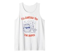 I'll Chateau You The Ropes Barrel Wine Tasting Funny Pun Tank Top
