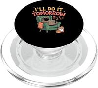 I'll Do It Tomorrow Sloth Shirt for Procrastinators PopSockets PopGrip for MagSafe