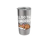 I'll Do This Tomorrow Cat Nap Cat Stainless Steel Insulated Tumbler